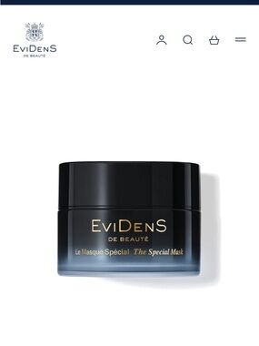 EviDenS Le Masque Spécial The Special Facial Mask — Brand New $130 value